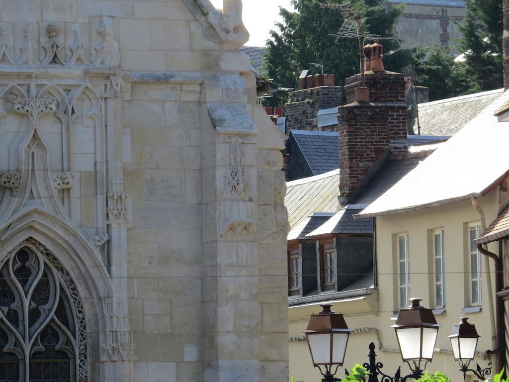 Appartement Le Notre Dame Honfleur Rum bild