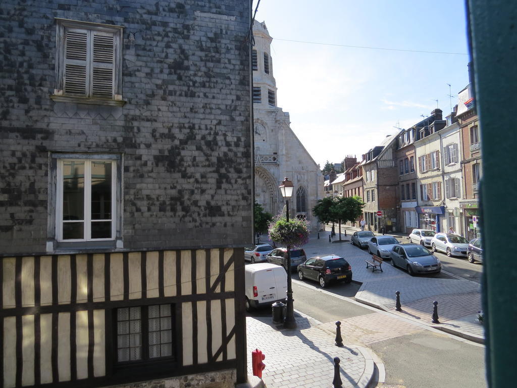 Appartement Le Notre Dame Honfleur Rum bild