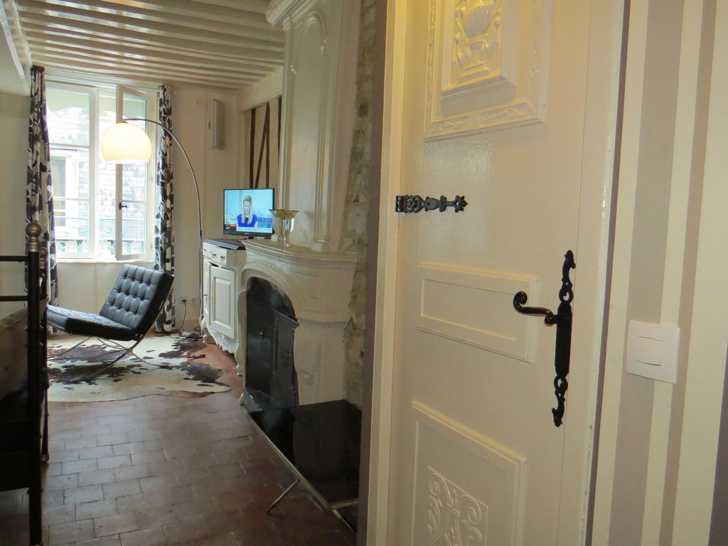 Appartement Le Notre Dame Honfleur Rum bild
